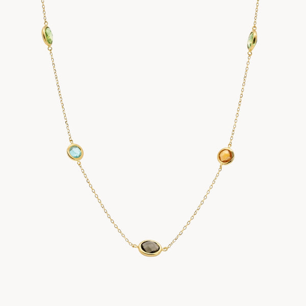 COLAR COM QUARTZOS JUNIA