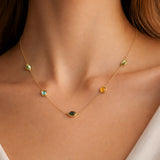 COLAR COM QUARTZOS JUNIA