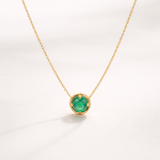 COLAR COM ESMERALDA EDEN