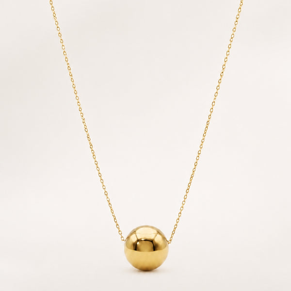 COLLAR BOLA DE ORO ZOEY