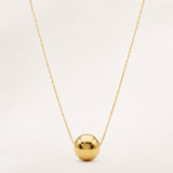 COLLAR BOLA DE ORO ZOEY