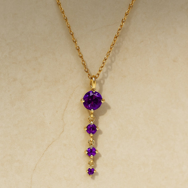 COLGANTE AMATISTAS ZADA