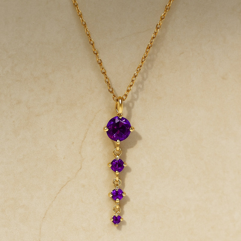 COLGANTE AMATISTAS ZADA