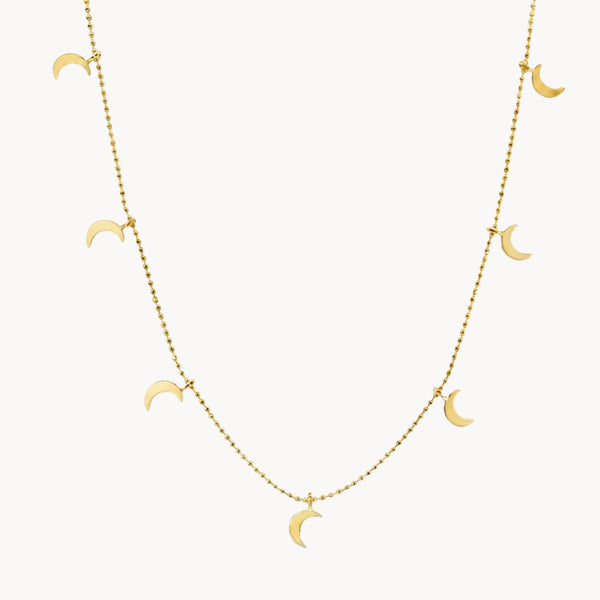 BRIGITTA MOON NECKLACE