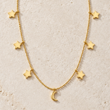 COLLAR MULTIESTRELLAS CON LUNA