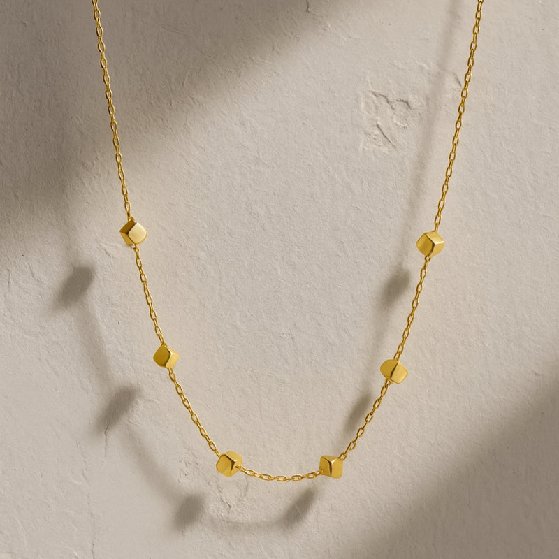 CADENA CUBOS 45CM SASHA