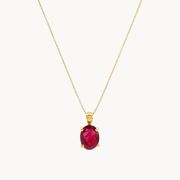 COLGANTE RUVI OVAL GRANDE ELSA