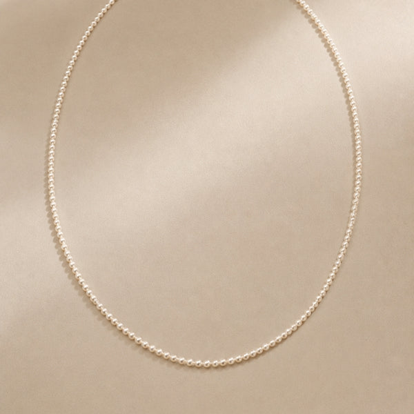 MINI PEARL THREAD COLLAR