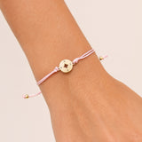 PULSERA MACRAME ROSA DE LOS VIENTOS