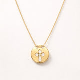 ANHÄNGER KREUZ MIT DIAMANT TANISHA