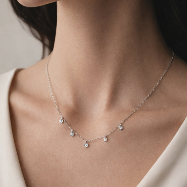 COLLAR DIAMANTES EN CHATON URSEL