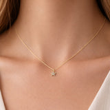 COLGANTE ESTRELLA CON DIAMANTES JERRIE