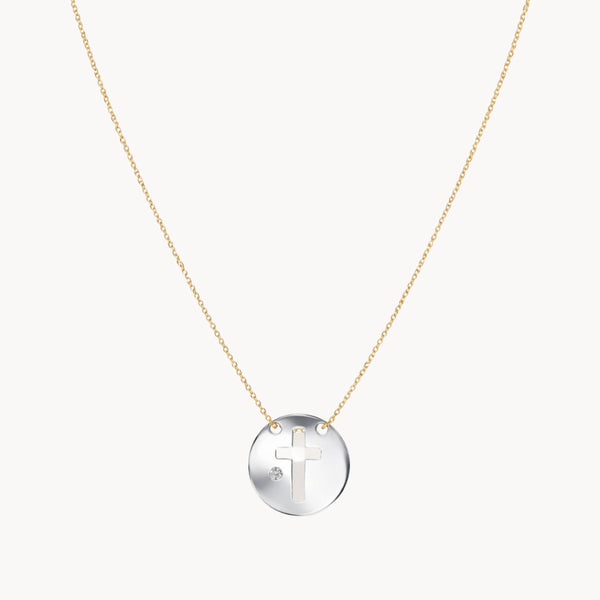 PENDENTE STELLA CON DIAMANTE MIDORI