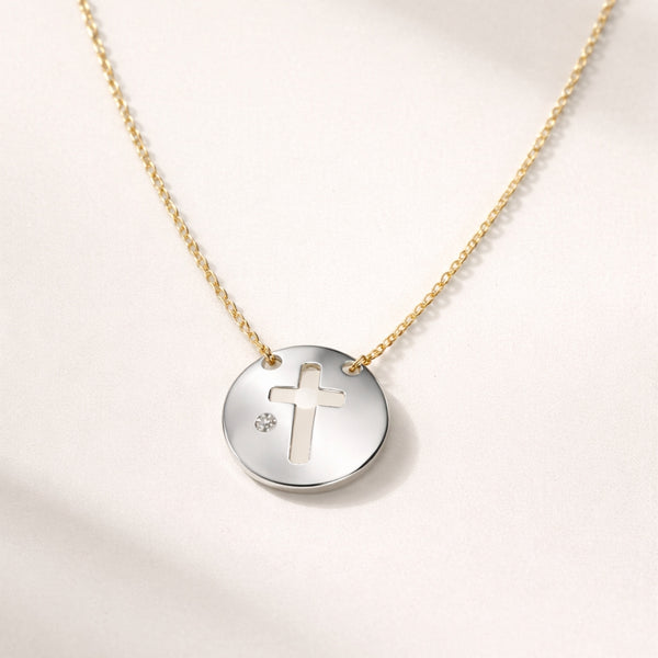 PENDENTE STELLA CON DIAMANTE MIDORI