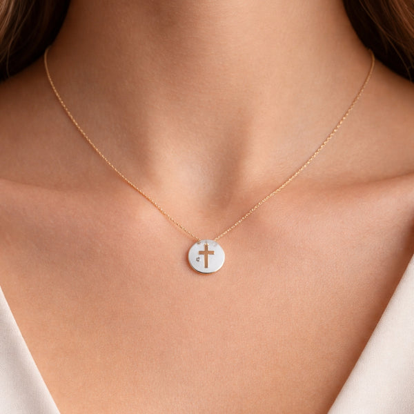 PENDENTE STELLA CON DIAMANTE MIDORI