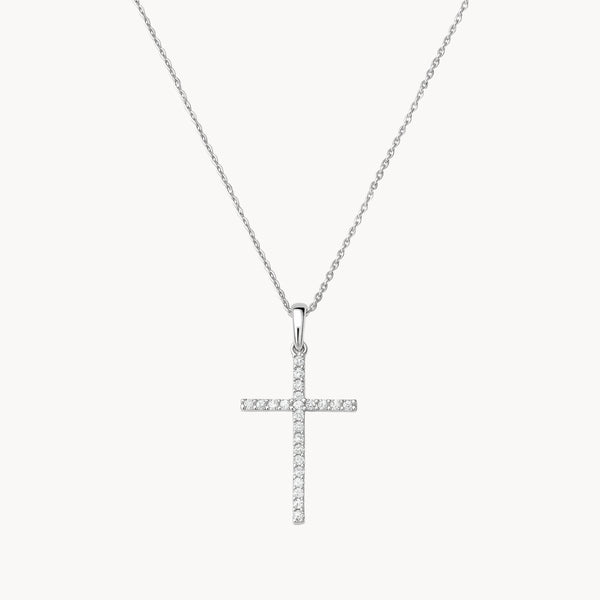 COLGANTE CRUZ Y DIAMANTES ALICA