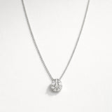 COLGANTE CON DIAMANTES PERLE