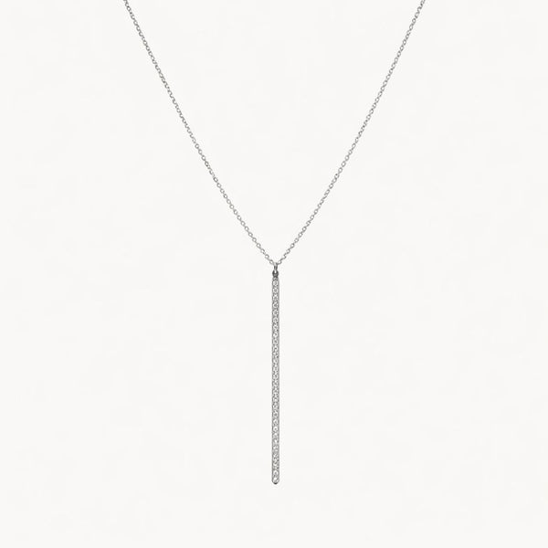 COLGANTE BARRA CON DIAMANTES MILLIE