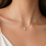 COLGANTE DIAMANTE GARRAS 0.13 QUILATES MICHELLE