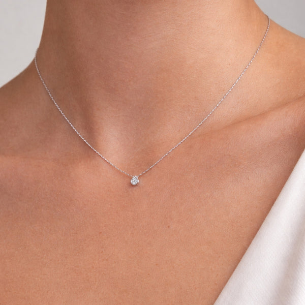 ANHÄNGER TROPFEN MIT DIAMANTEN GIANNA
