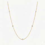 COLAR COM DIAMANTES CHATON ROOS