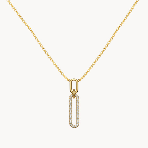 COLGANTE OVALOS CON DIAMANTES LOVISA