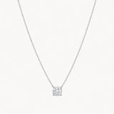 COLGANTE BISEL CON DIAMANTE 0.21 QUILATES LAOISE