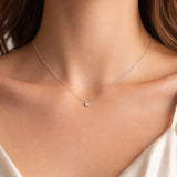 COLGANTE BISEL CON DIAMANTE 0.045 QUILATES LAOISE