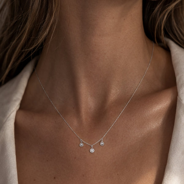 COLLAR DIAMANTE CHATONES ORIT