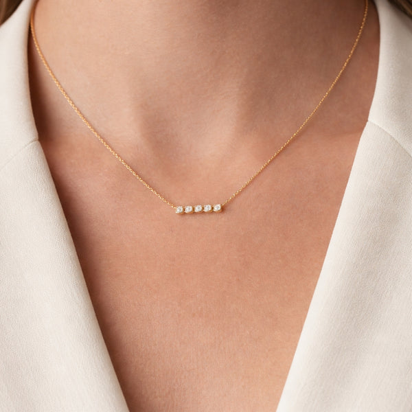 COLLAR CON DIAMANTES ALISYA