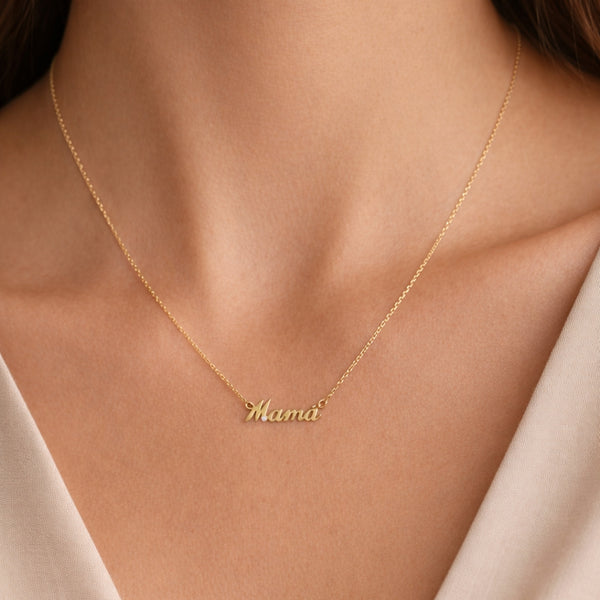 COLLAR MAMA CON DIAMANTE