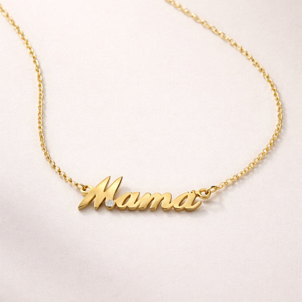COLLAR MAMA CON DIAMANTE