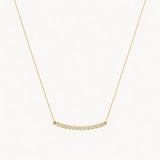 COLLANA A BARRA CON DIAMANTI CARLYN