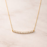 COLLANA A BARRA CON DIAMANTI CARLYN