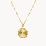 COLGANTE CIRCULO CON DIAMANTE CERYS