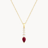COLGANTE CON RUBI Y DIAMANTES SIRPA