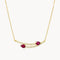 COLLAR RUBIES CON DIAMANTES ROSELLA