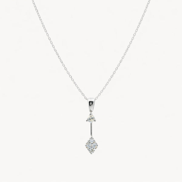 GEOMETRIC SHAPES PENDANT WITH SAFIYA DIAMONDS