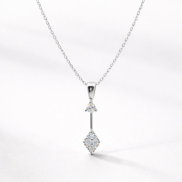 GEOMETRIC SHAPES PENDANT WITH SAFIYA DIAMONDS