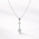 COLGANTE FORMAS GEOMETRICAS CON DIAMANTES SAFIYA