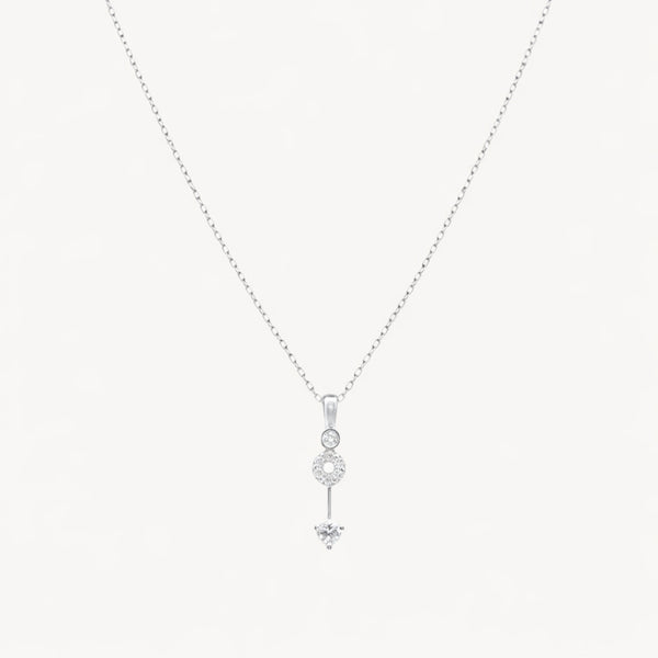 COLGANTE CON DIAMANTES CILLE