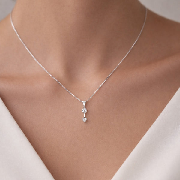 COLGANTE CON DIAMANTES AUBREE