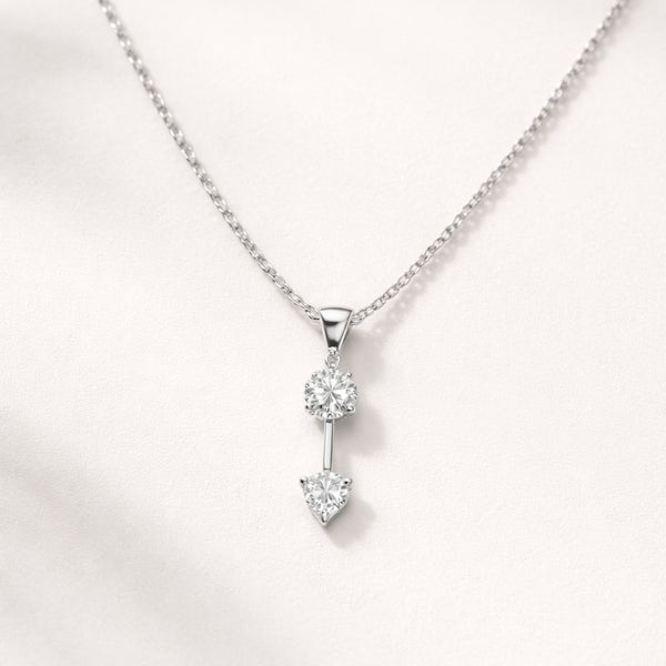 COLGANTE CON DIAMANTES AUBREE