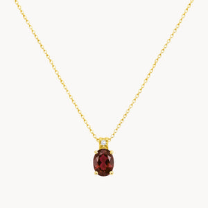 RUBY AND DIAMOND PENDANT JESSICA
