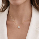 COLGANTE CON DIAMANTES ELINA