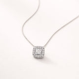 COLGANTE CON DIAMANTES ELINA