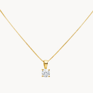 COLGANTE DIAMANTE GARRAS 0.21 QUILATES MICHELLE