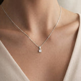 COLGANTE DIAMANTE GARRAS 0.21 QUILATES MICHELLE