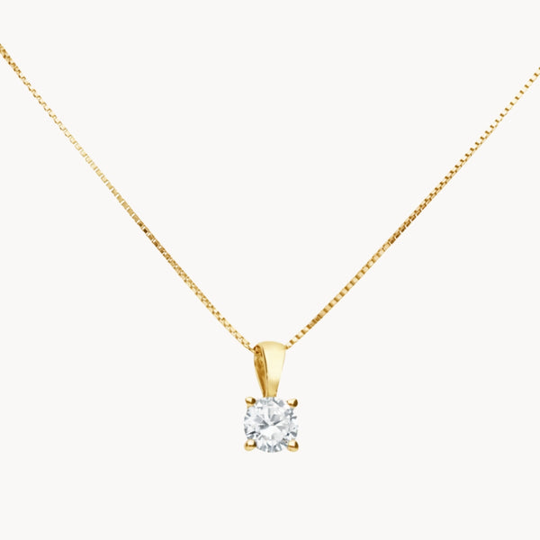 COLGANTE DIAMANTE GARRAS 0.25 QUILATES MICHELLE