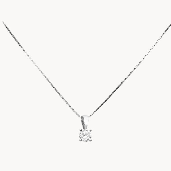 COLGANTE DIAMANTE GARRAS 0.13 QUILATES MICHELLE